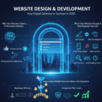 Website Design & Development Your Digital Gateway to Success in 2025
